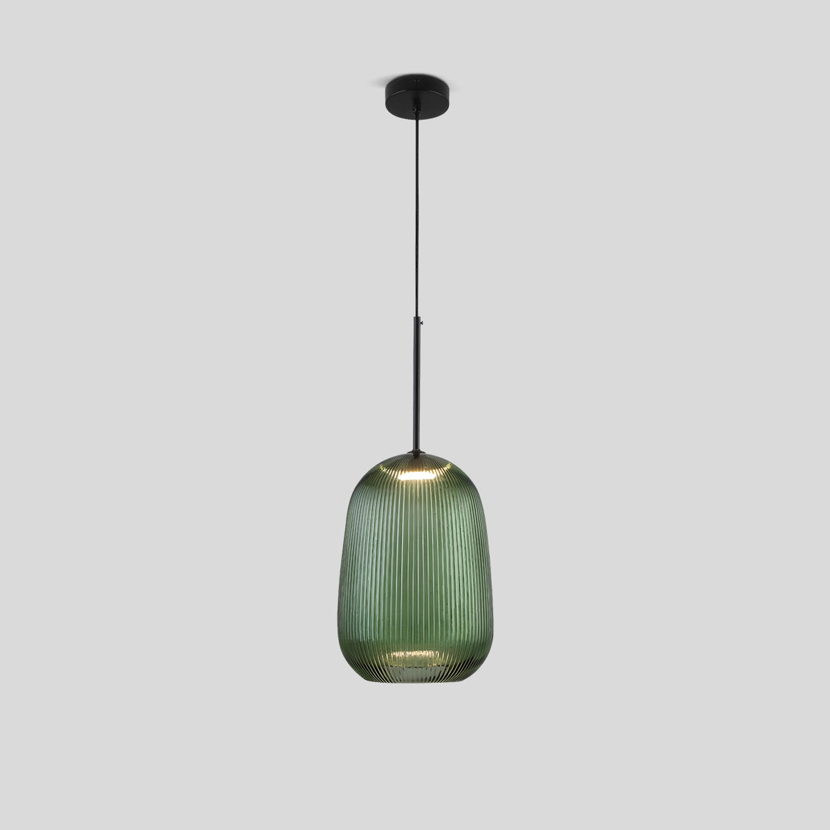 modern glass pendant light