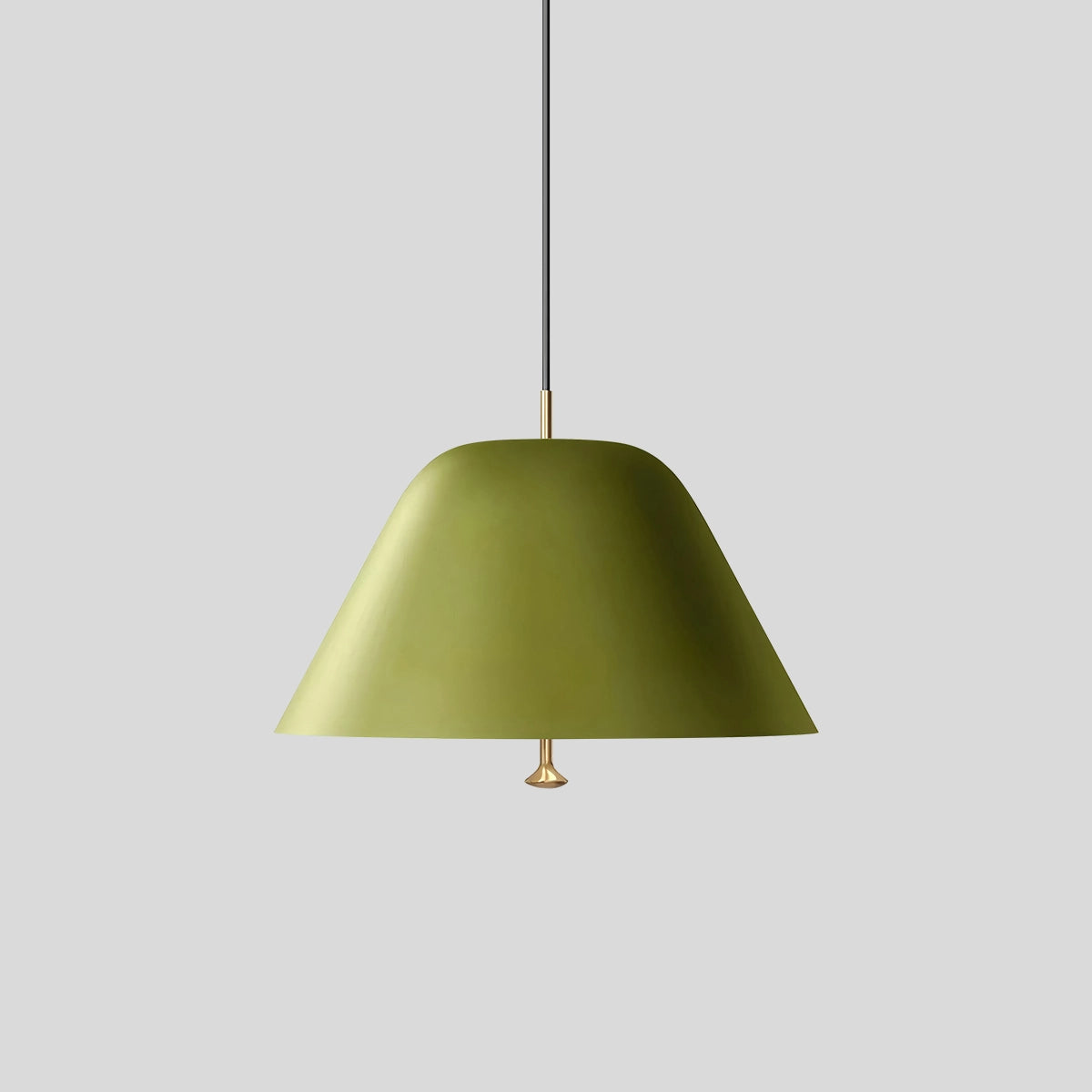 Antizer Minimalist Pendant Lamp for Dining Room Green & Gold
