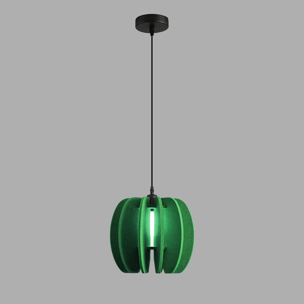 Antizer Circular Arc Piece Acoustic Pendant Light Green