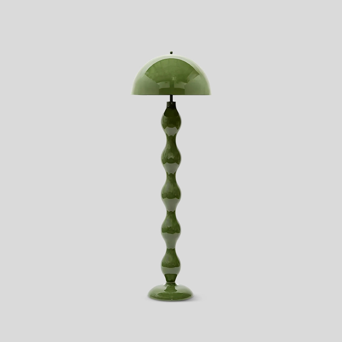 Antizer Drop Floor Lamp for Living Room Green Dia 15.7″ x H 59.1″