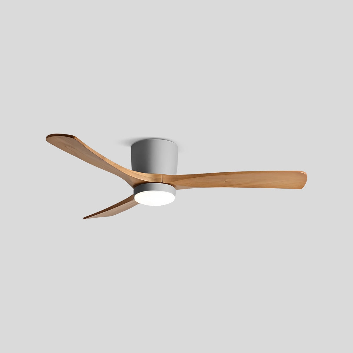 Antizer Large Low Profile Ceiling Fan with Light Grey