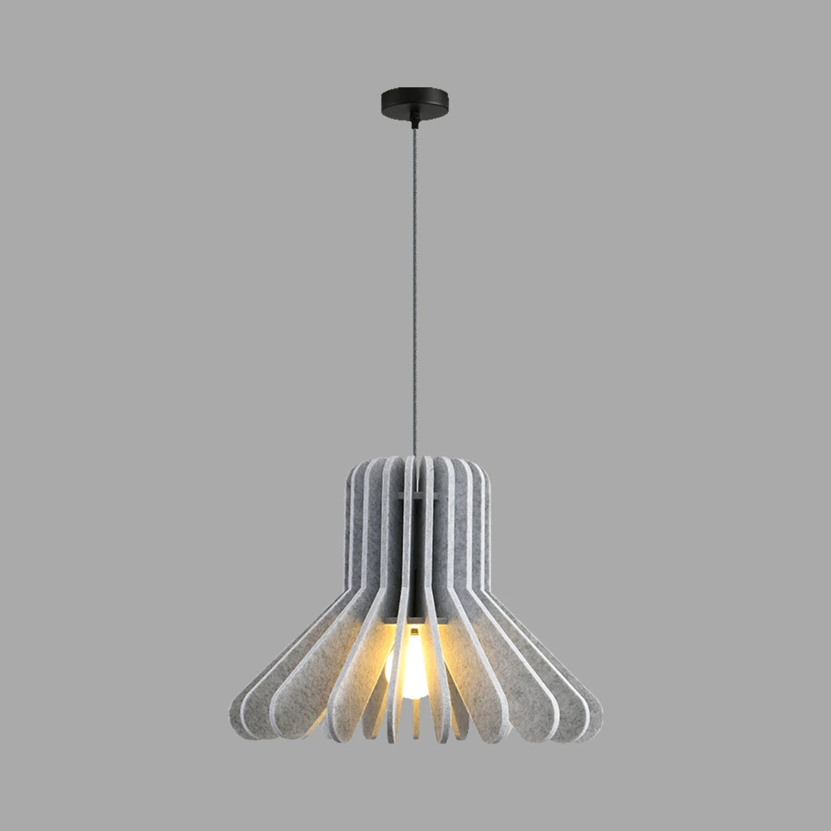 Antizer Nordic Octopus Felt Acoustic Pendant Light Grey