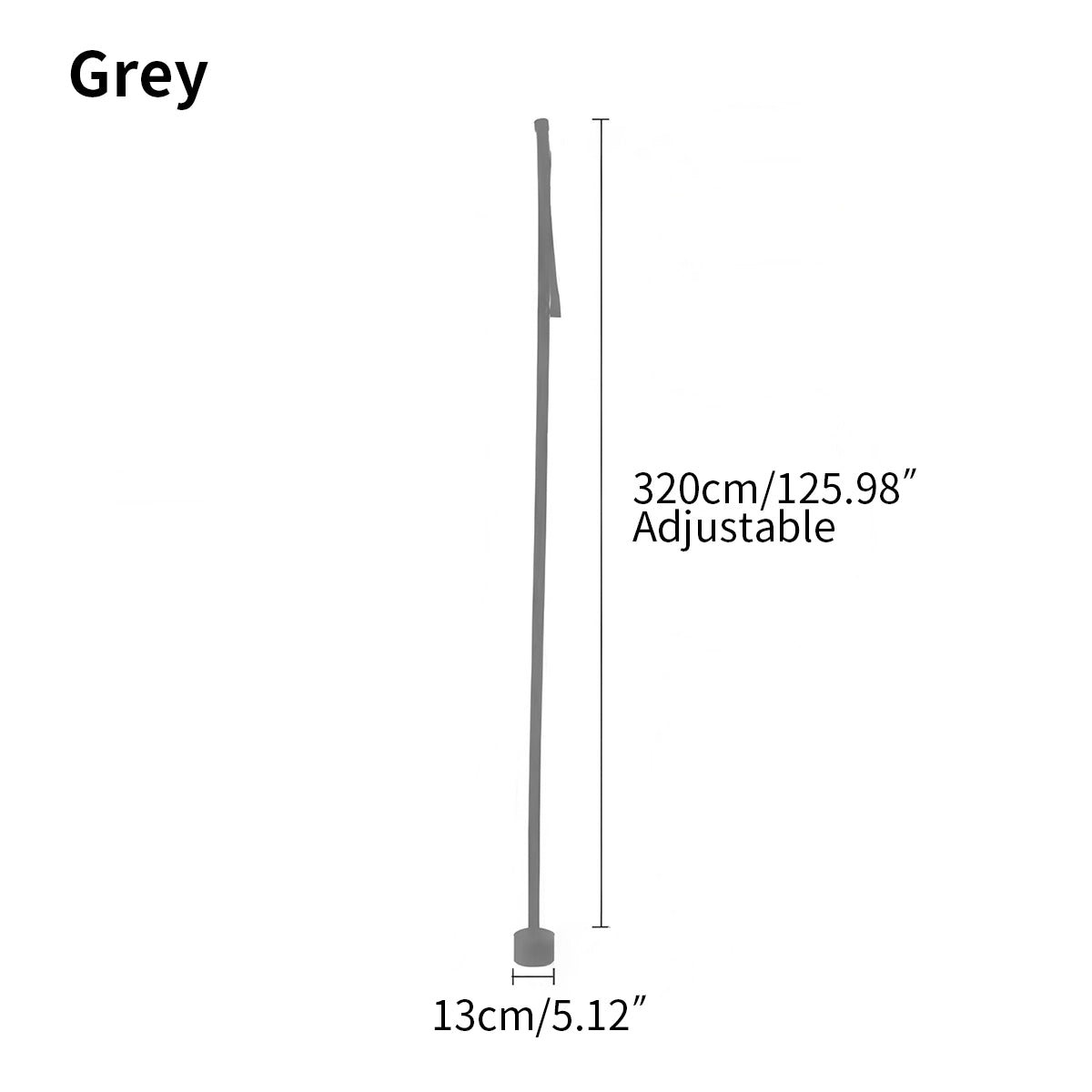 Antizer Nordic Canvas Background Wall Floor Lamp