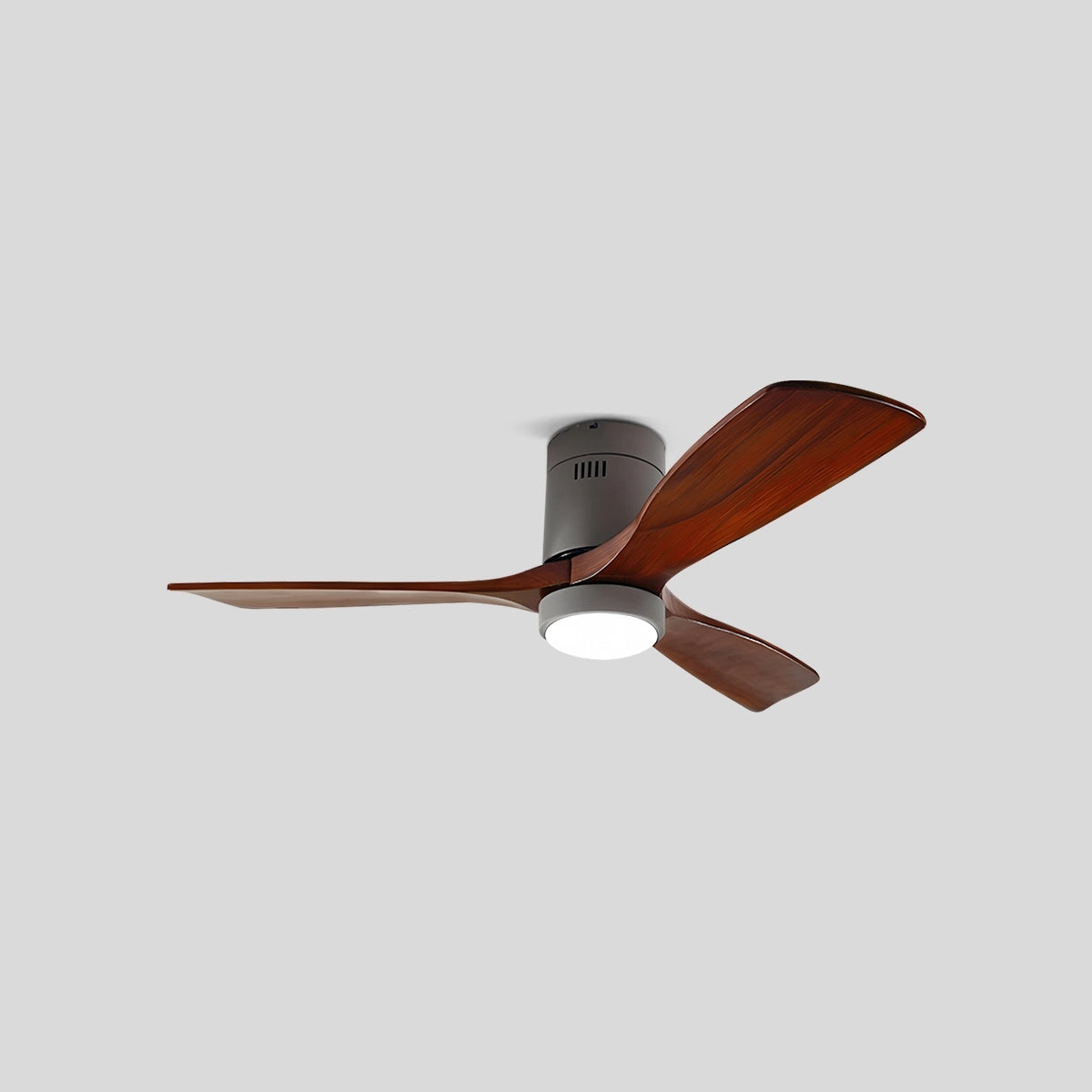 low profile ceiling fan with light