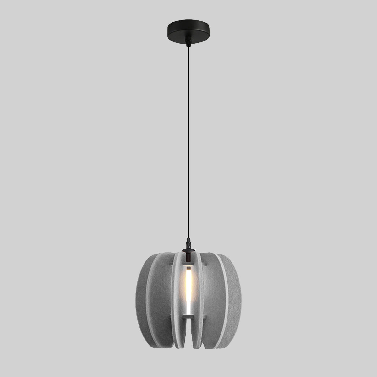 Antizer Circular Arc Piece Acoustic Pendant Light Grey