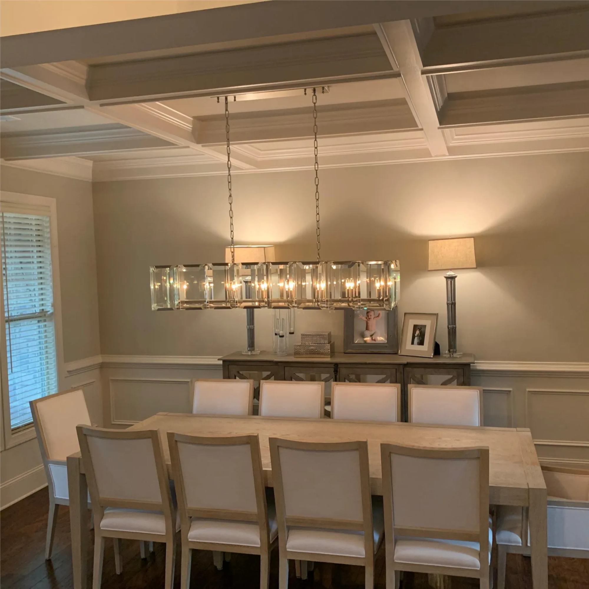 Antizer Harlow Multi Crystal Rectangular Chandelier