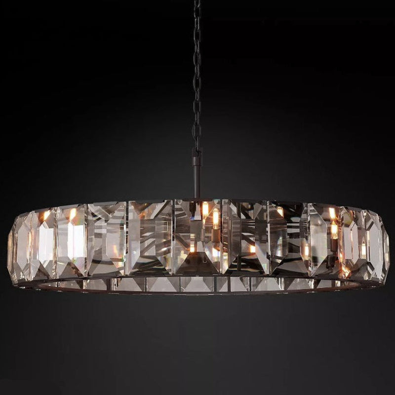 Antizer Harlow Multicurve Crystal Round Chandelier
