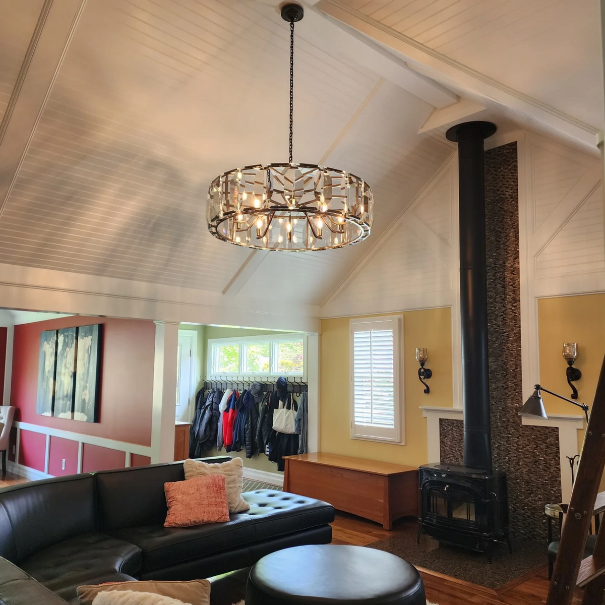 Antizer Harlow Multicurve Crystal Round Chandelier