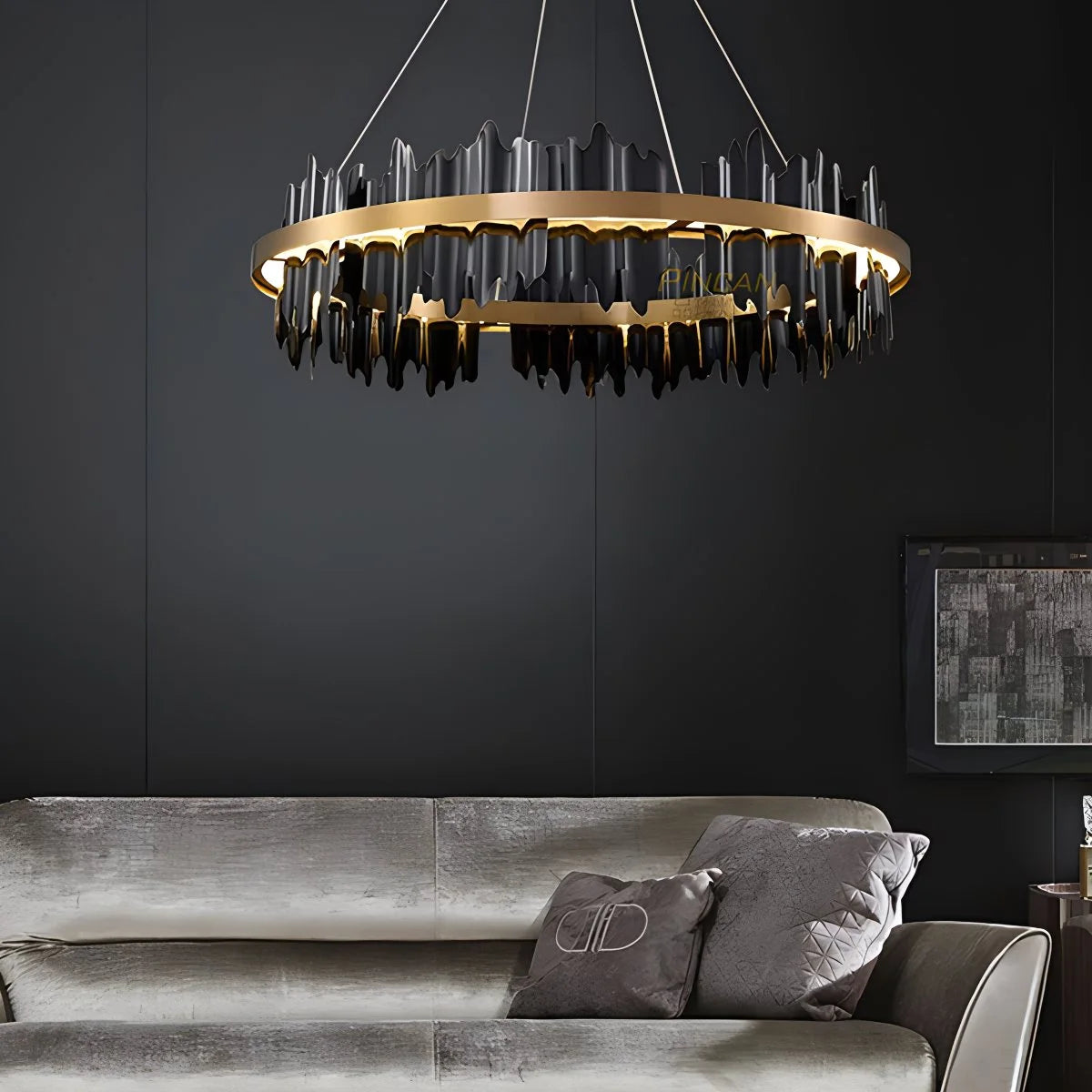 Antizer Modern Creative Round Chandelier