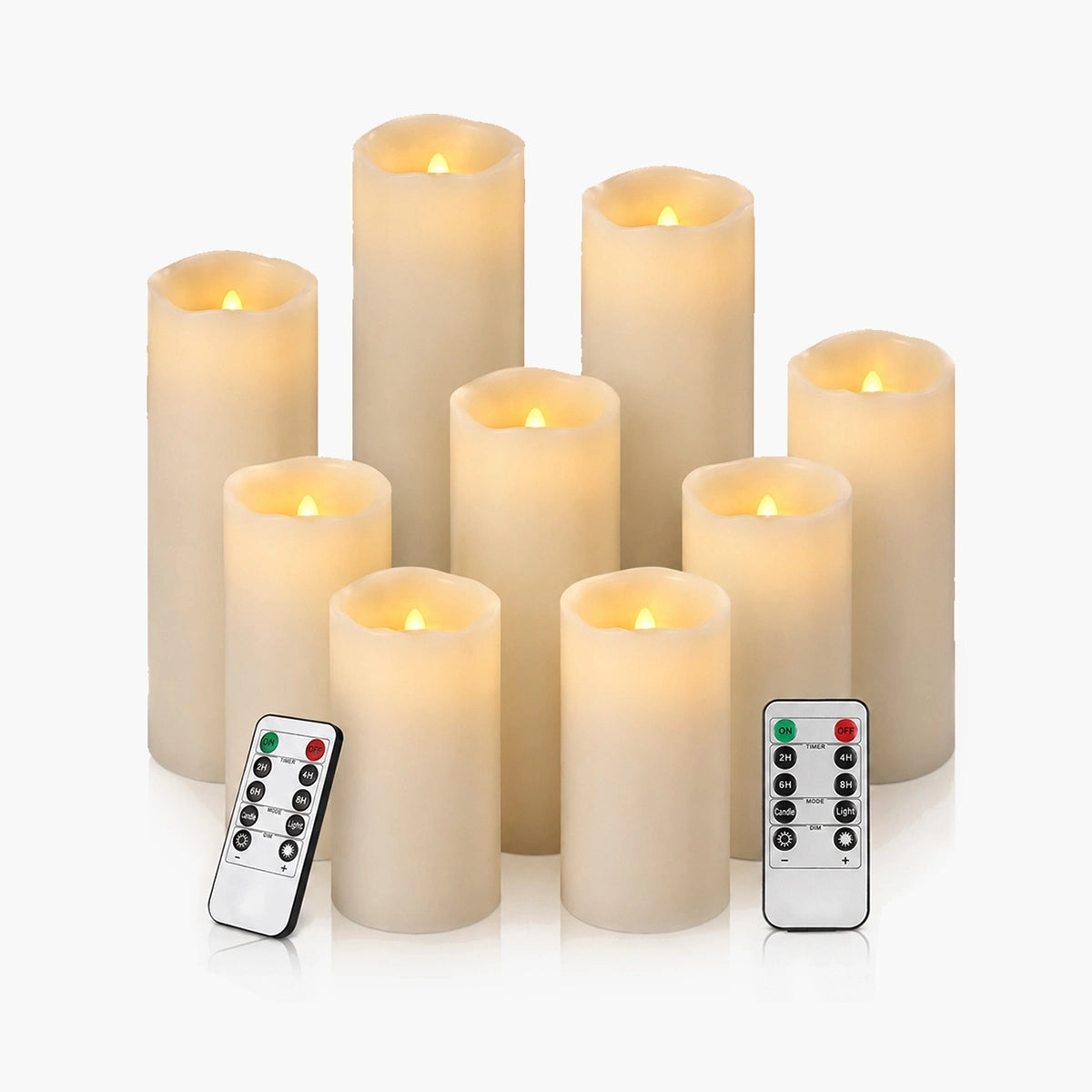 Antizer LED Flameless Paraffin Candle