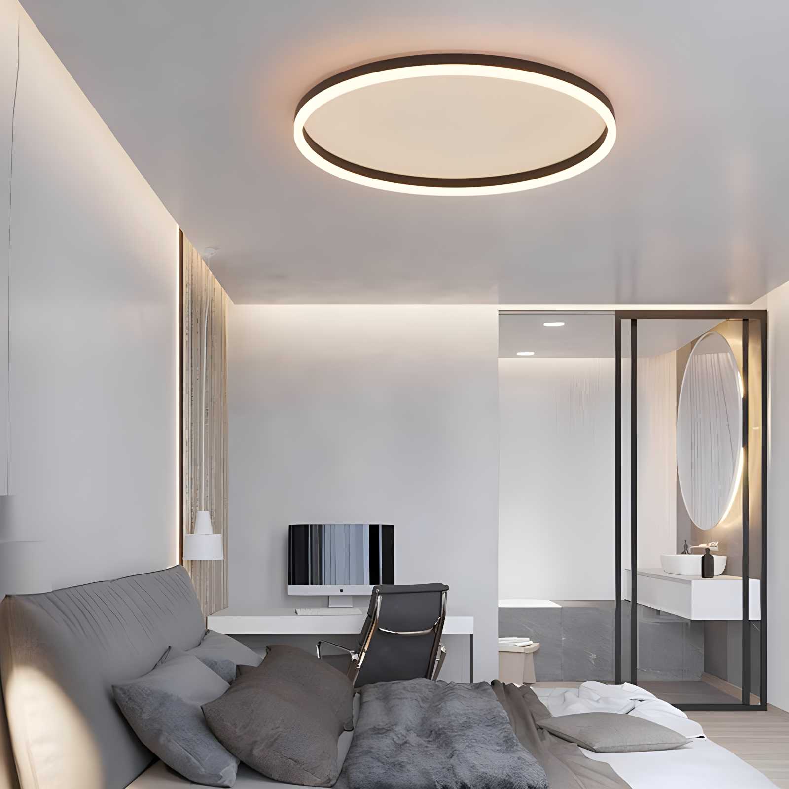 circular ceiling light for bedroom