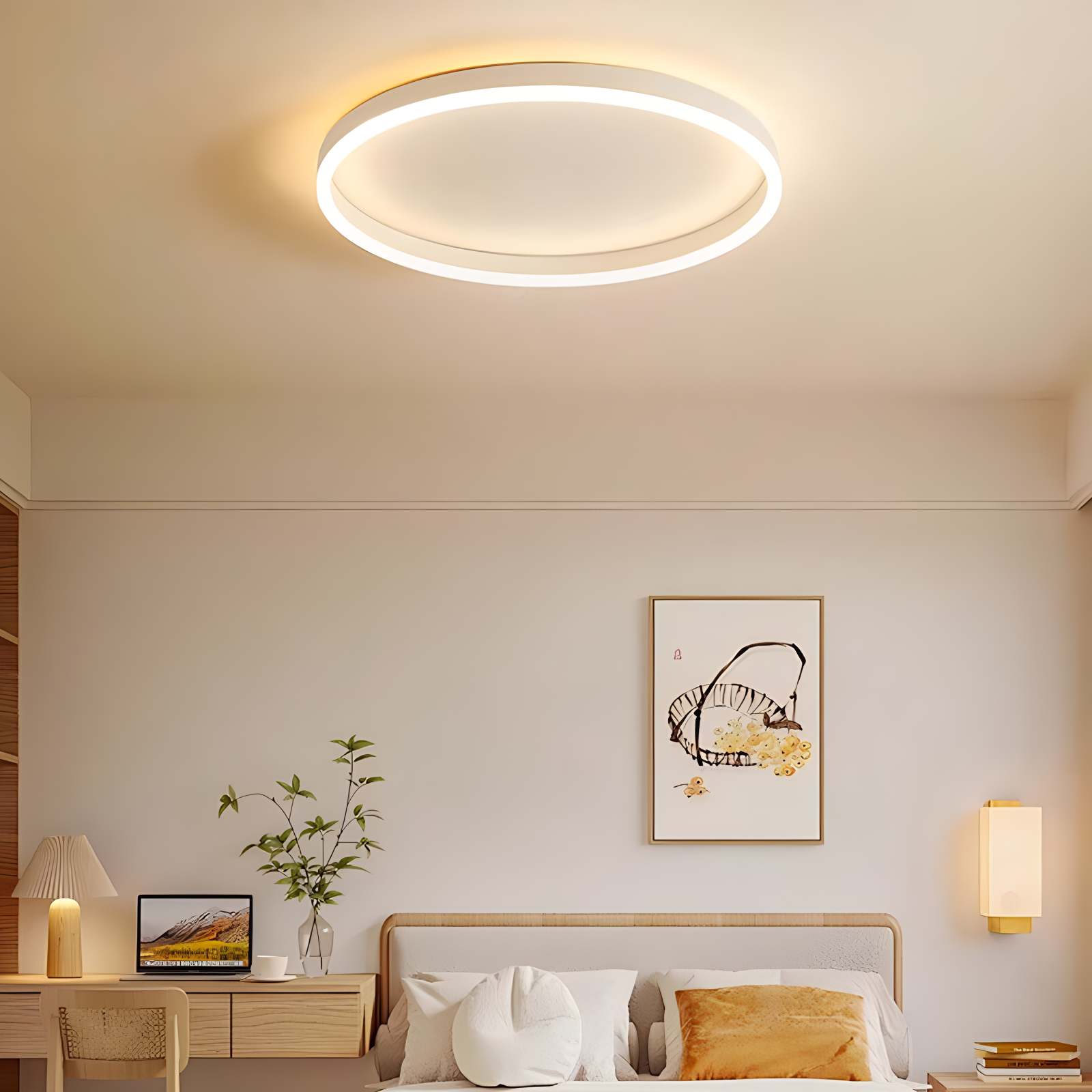 modern circular ceiling light
