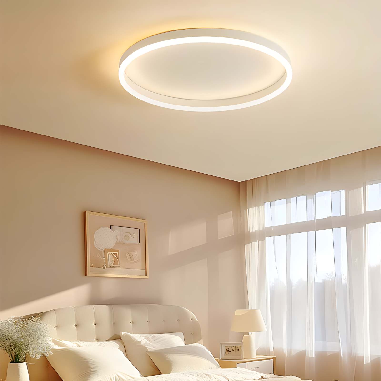 modern circular ceiling light