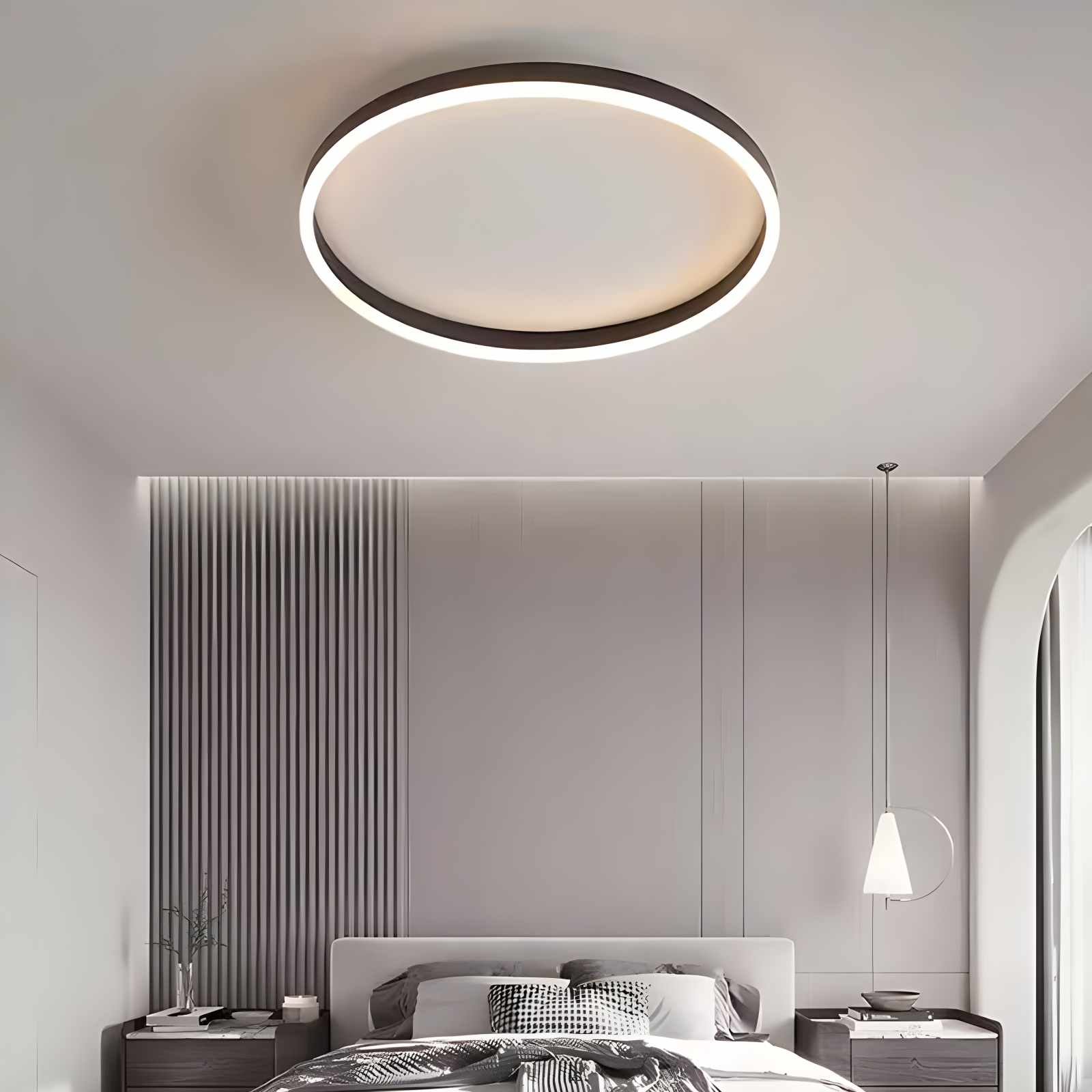 circular ceiling light for bedroom