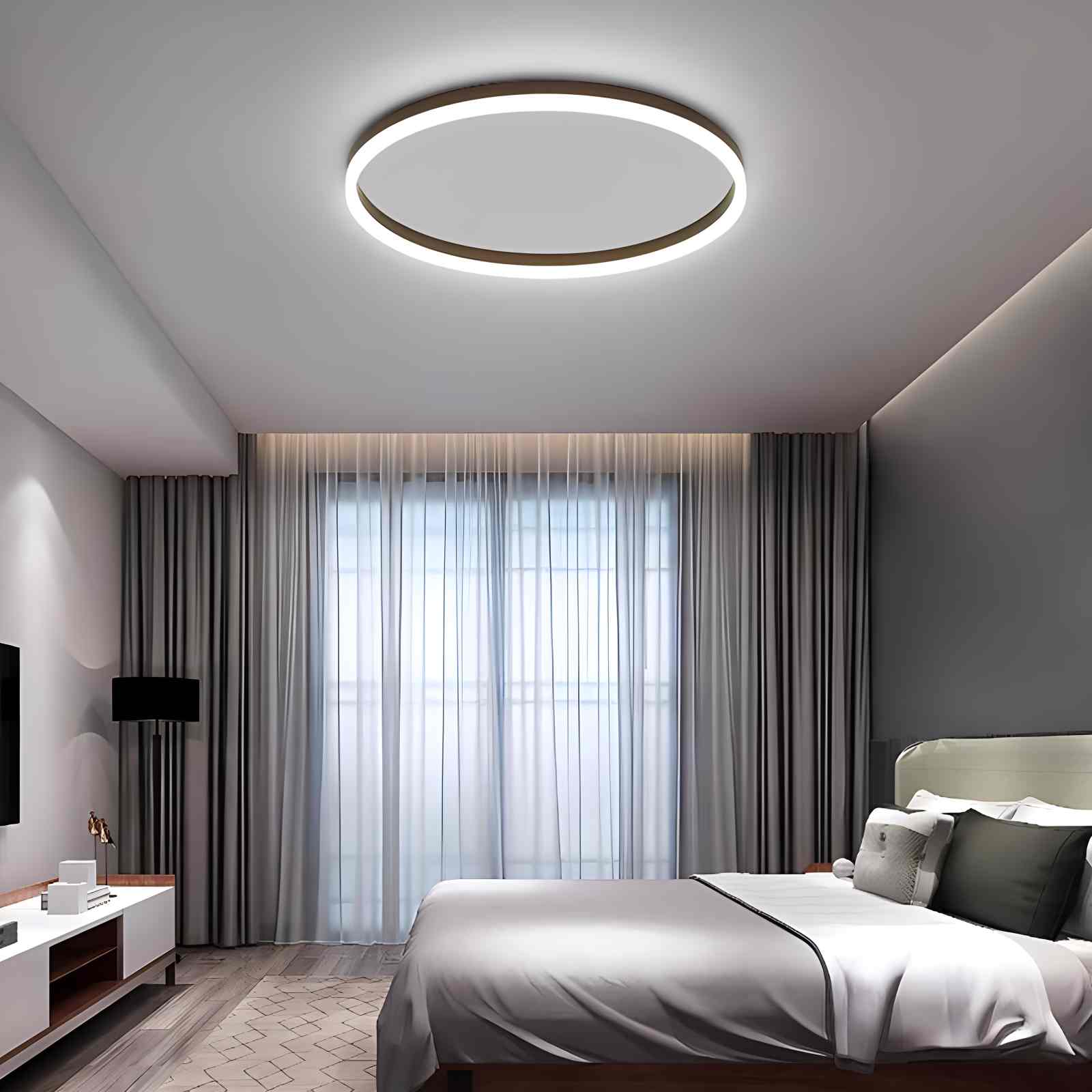 circular ceiling light for bedroom