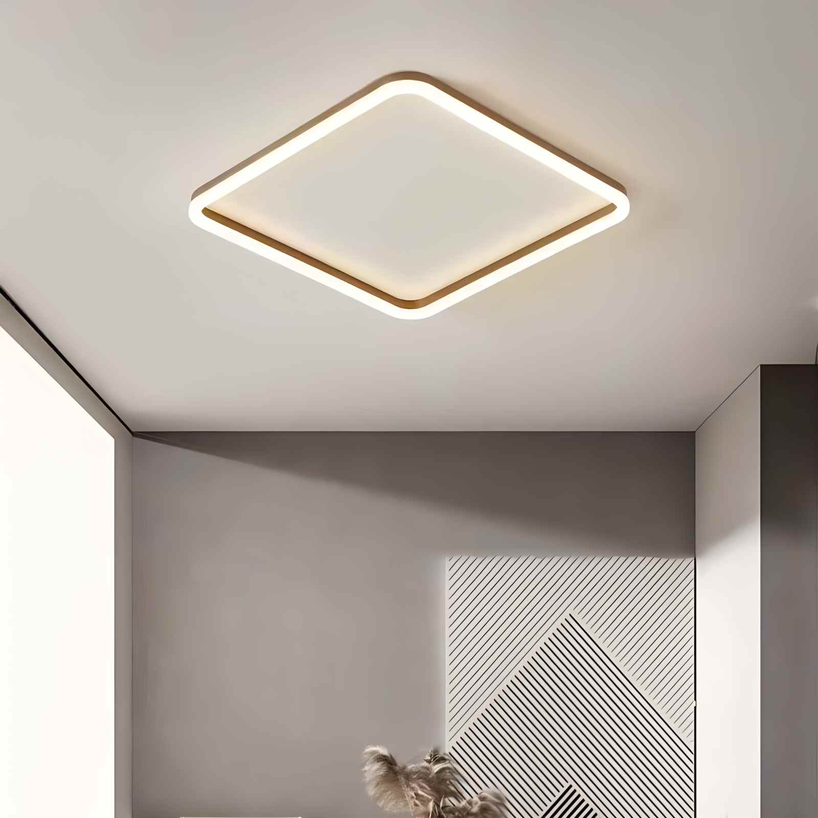 Antizer Modern Minimalism LED Square Ceiling Light