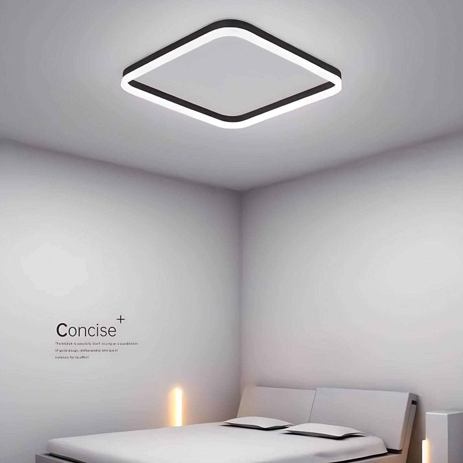 Antizer Modern Minimalism LED Square Ceiling Light