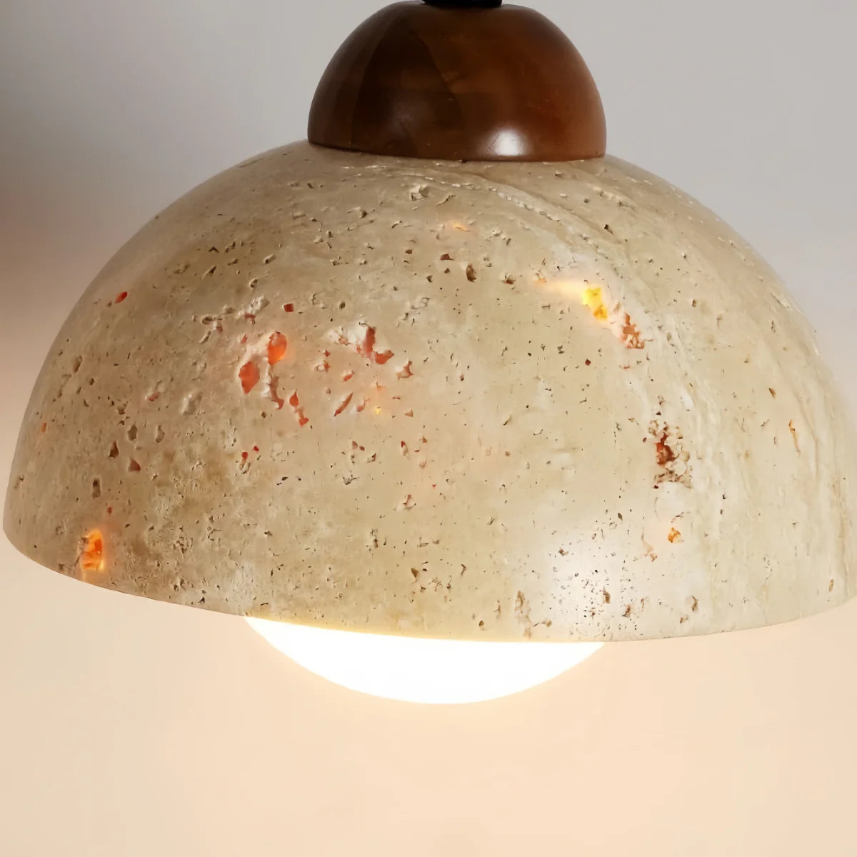 Antizer Vintage Yellow Travertine Wall Lamp