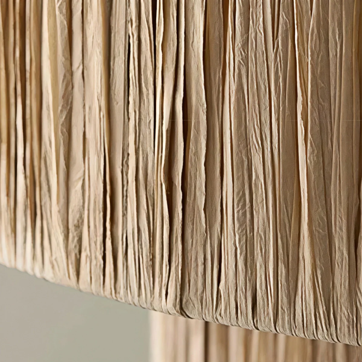 Antizer Rustic Paper Streamer Pendant Light