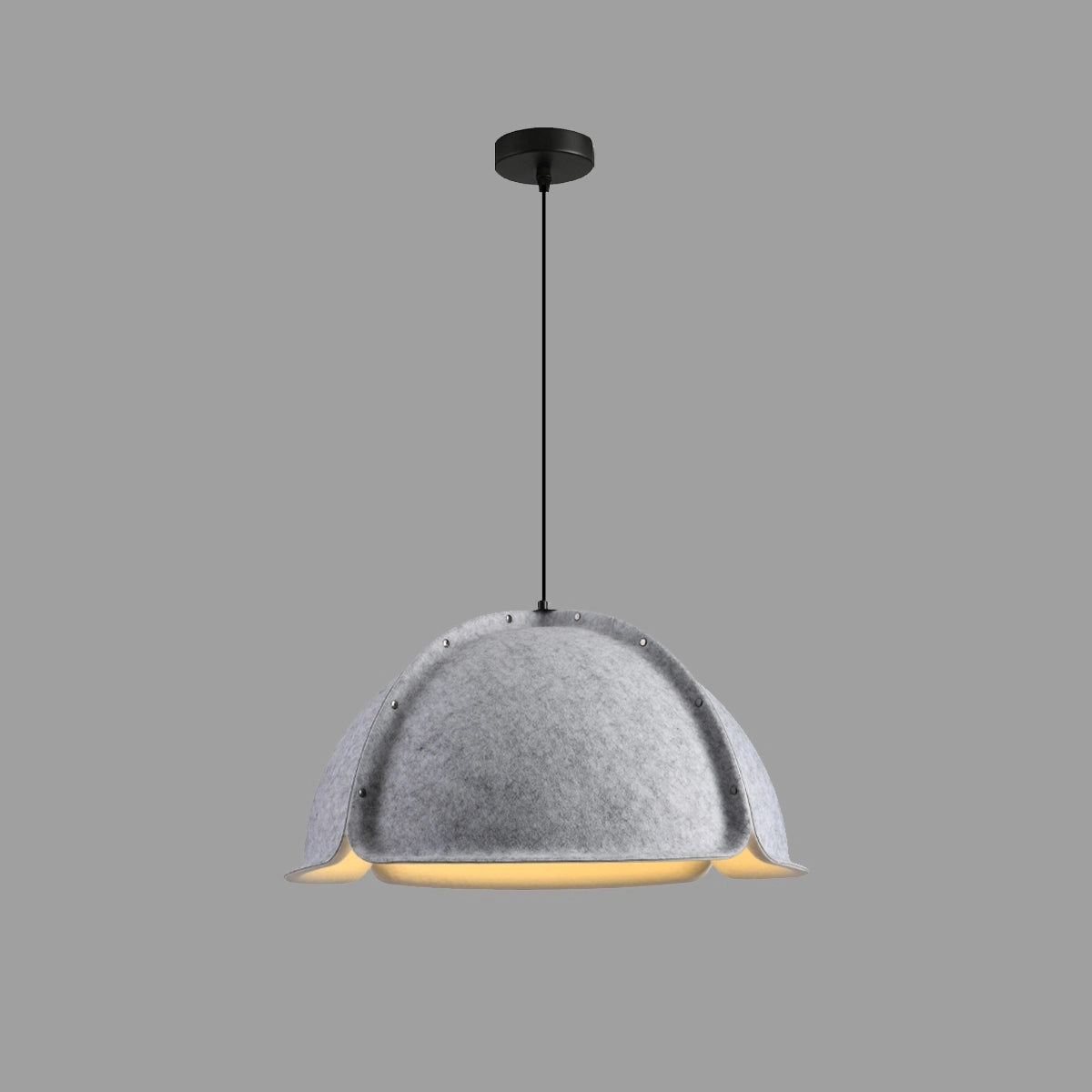 Antizer Nordic Simple Style Felt Pendant Light Light Gray