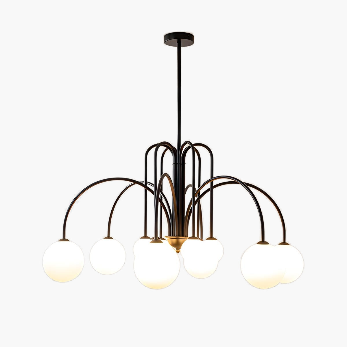 Antizer Avi Double Layer Glass Chandelier