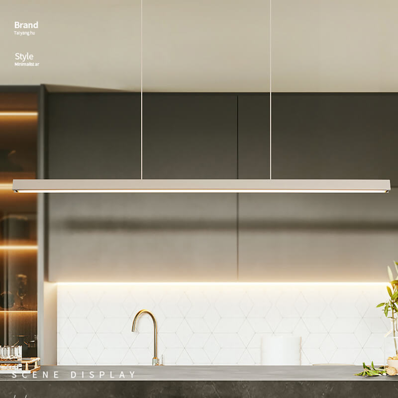 linear pendant light for kitchen island