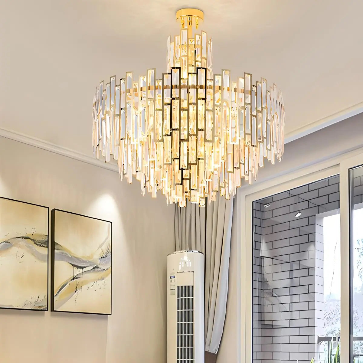 Antizer Lucienne Crystal Chandelier for Living Room