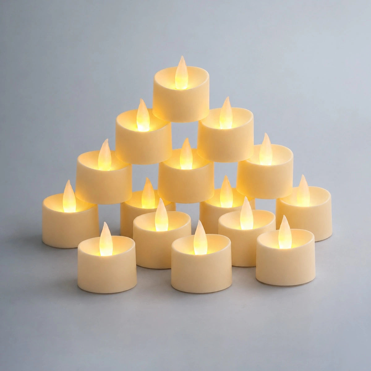 Antizer Realistic Flameless LED Tea Lights 100 Pack × 18