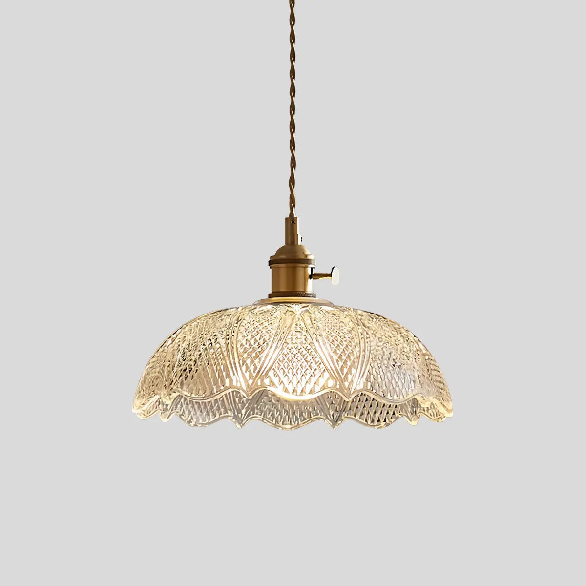 nordic glass pendant light