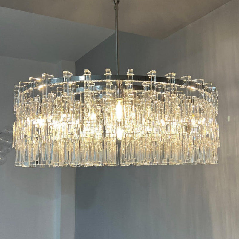 Antizer Marigan K9 Crystal Round Chandelier