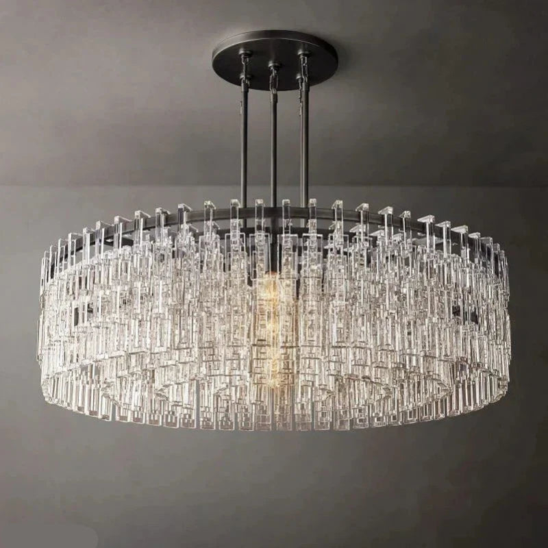 Antizer Marigan K9 Crystal Round Chandelier