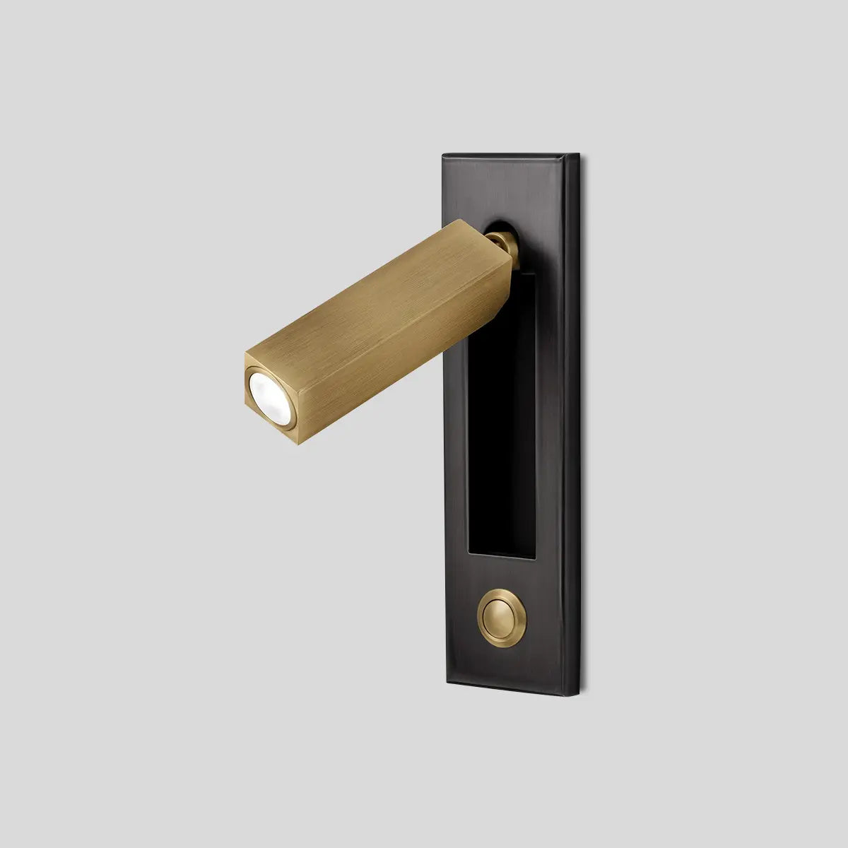 modern recessed wall light