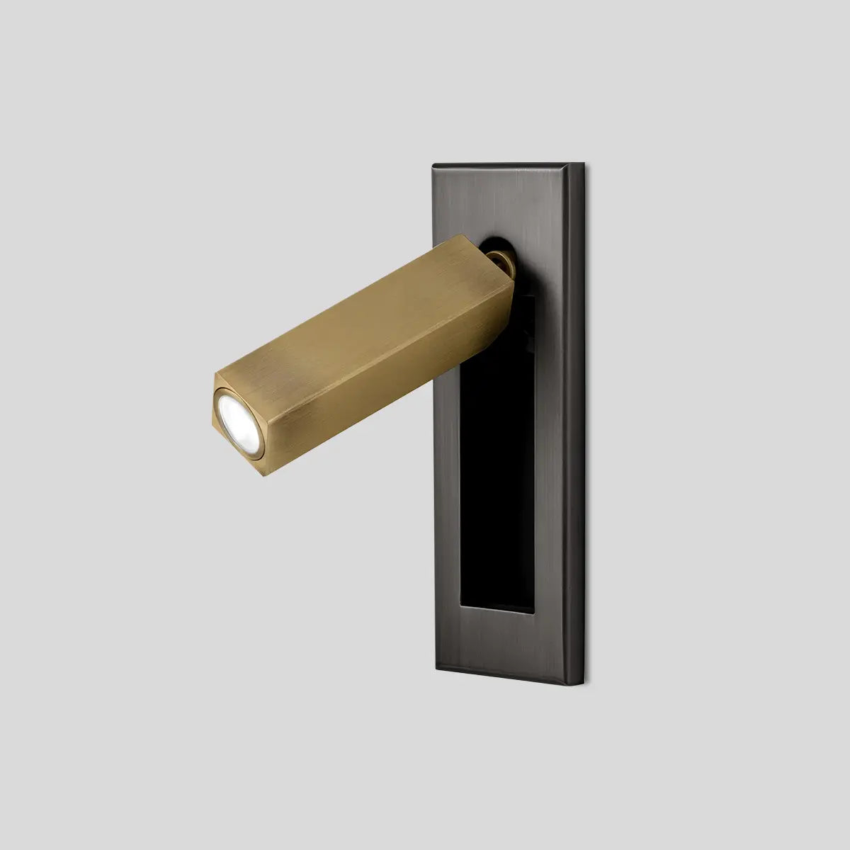LED recessed wall light
