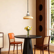 Antizer Nordic Bauhaus Retractable Glass Pendant Light