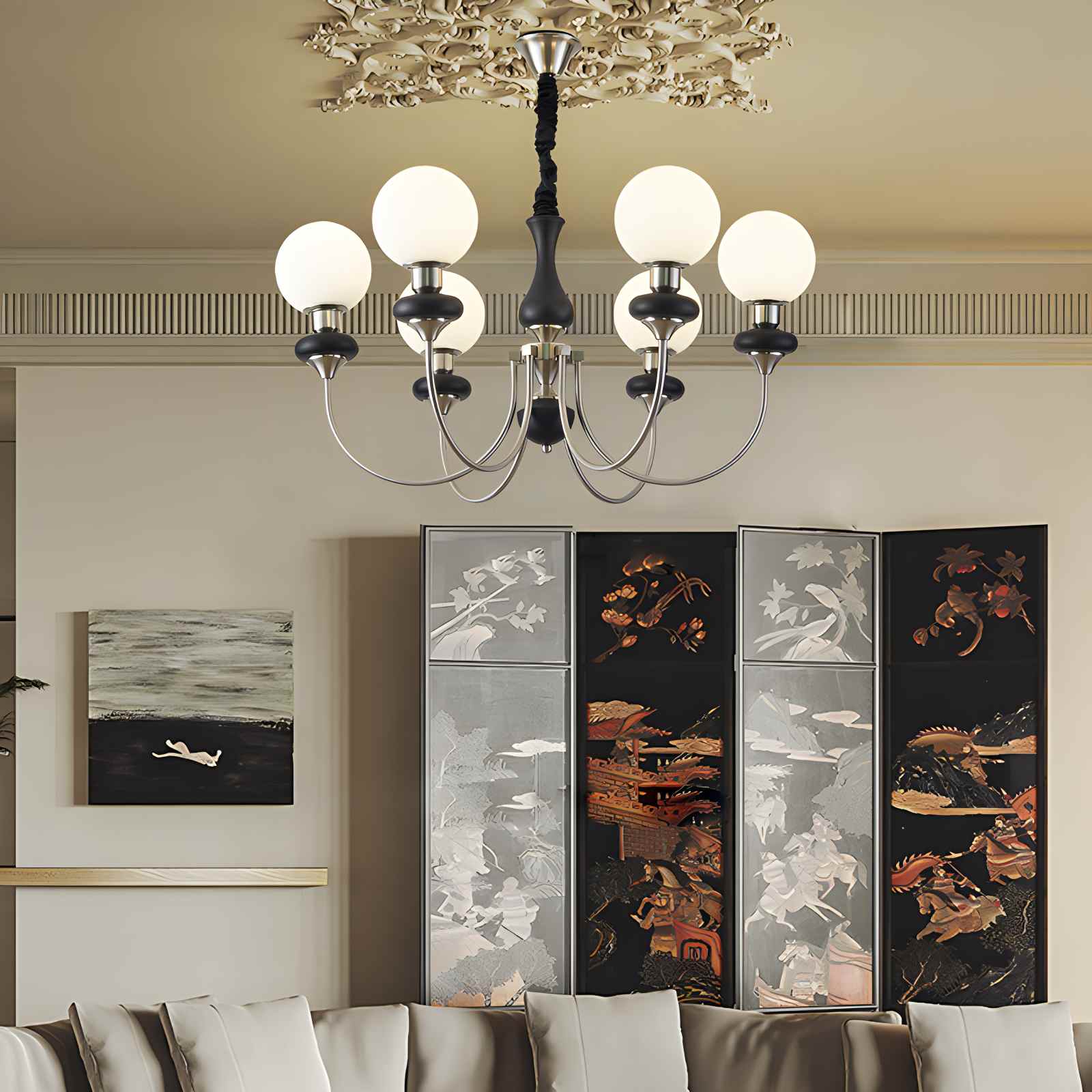 Antizer Modern Luxury Metal Chandelier