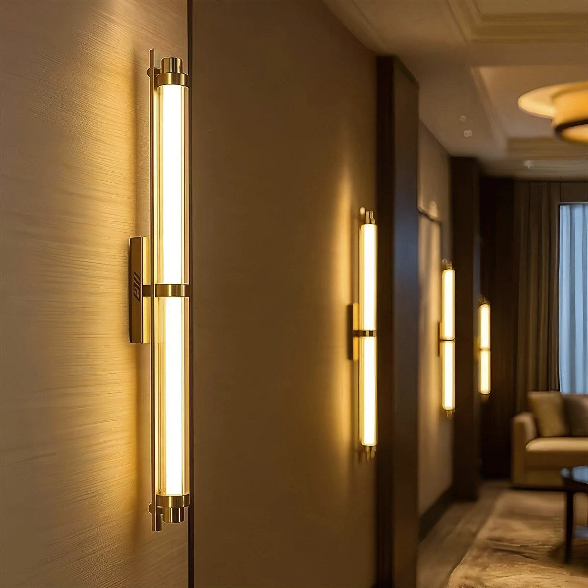 glass wall sconce for living room