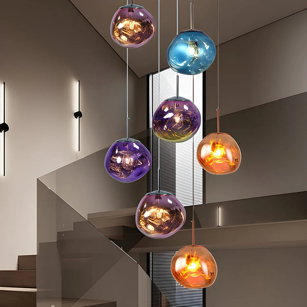 Antizer Modern Lava Pendant Light for Dining Room