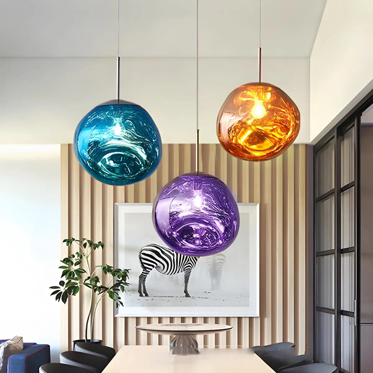 Antizer Modern Lava Pendant Light for Dining Room