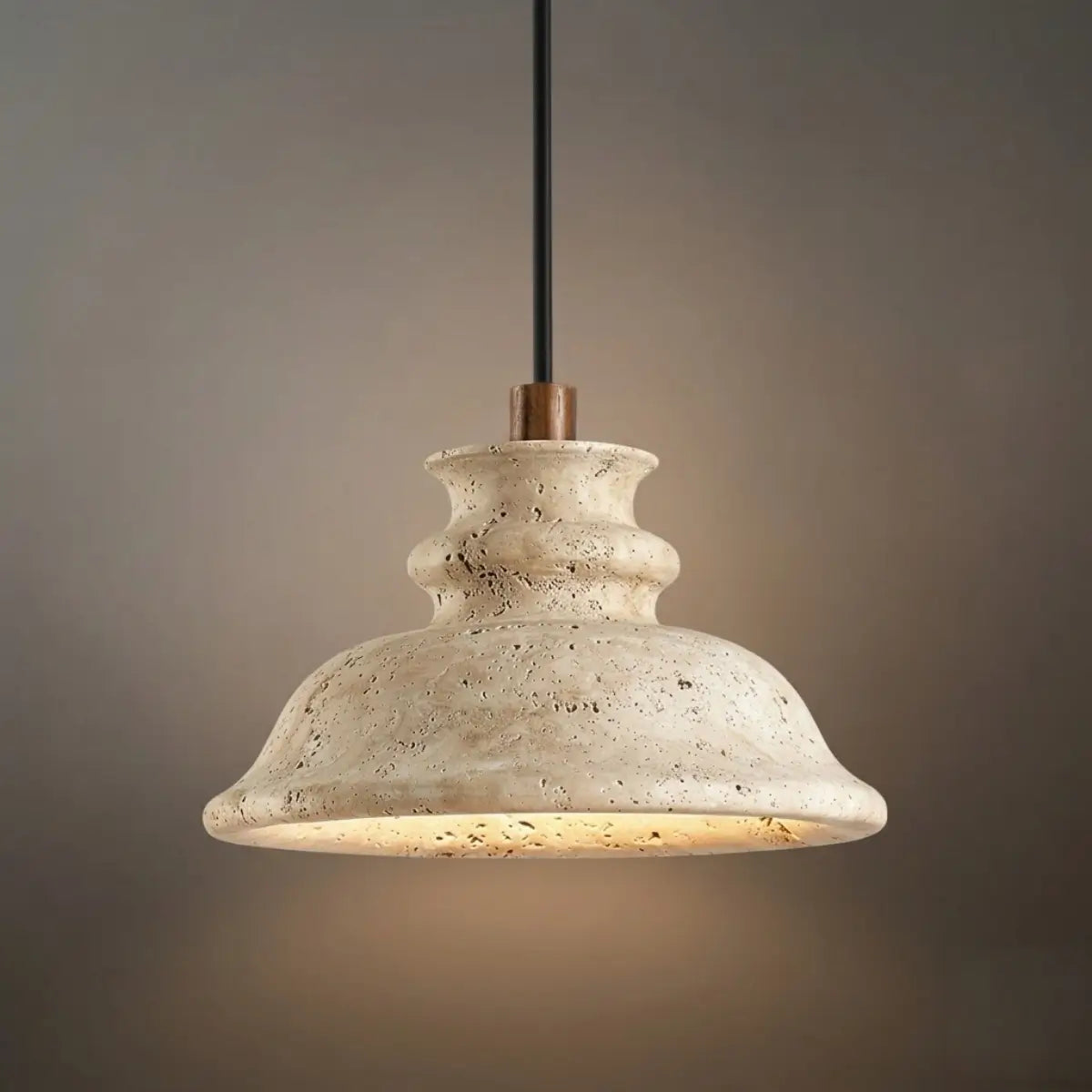Antizer Modern Travertine Pendant Light