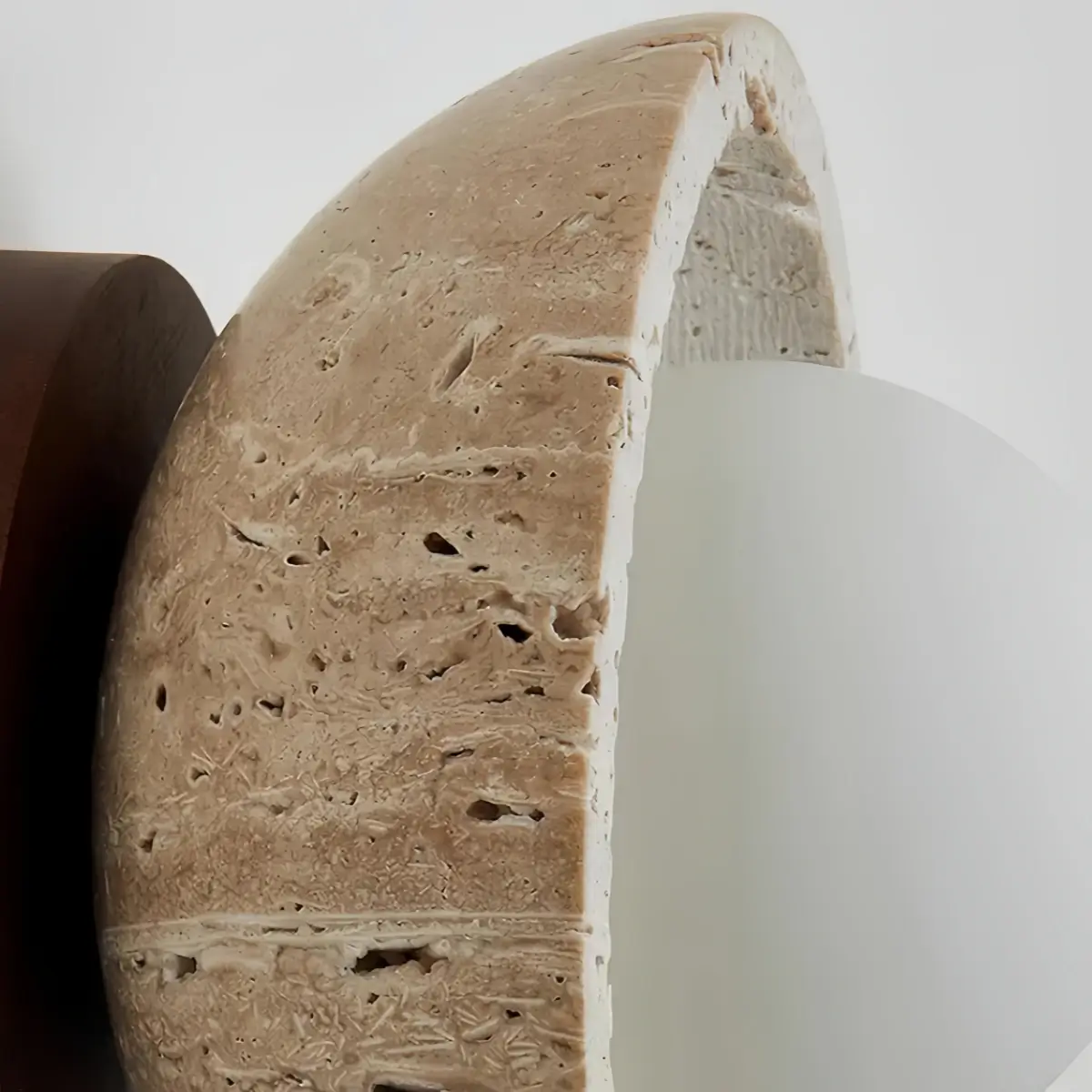 Antizer Natural Travertine Ceiling Light