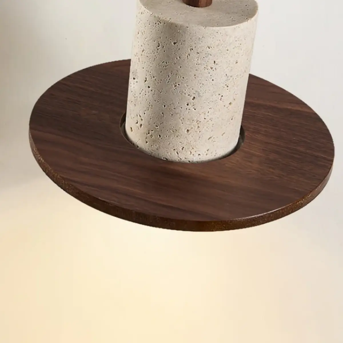 Antizer Natural Travertine Pendant Light