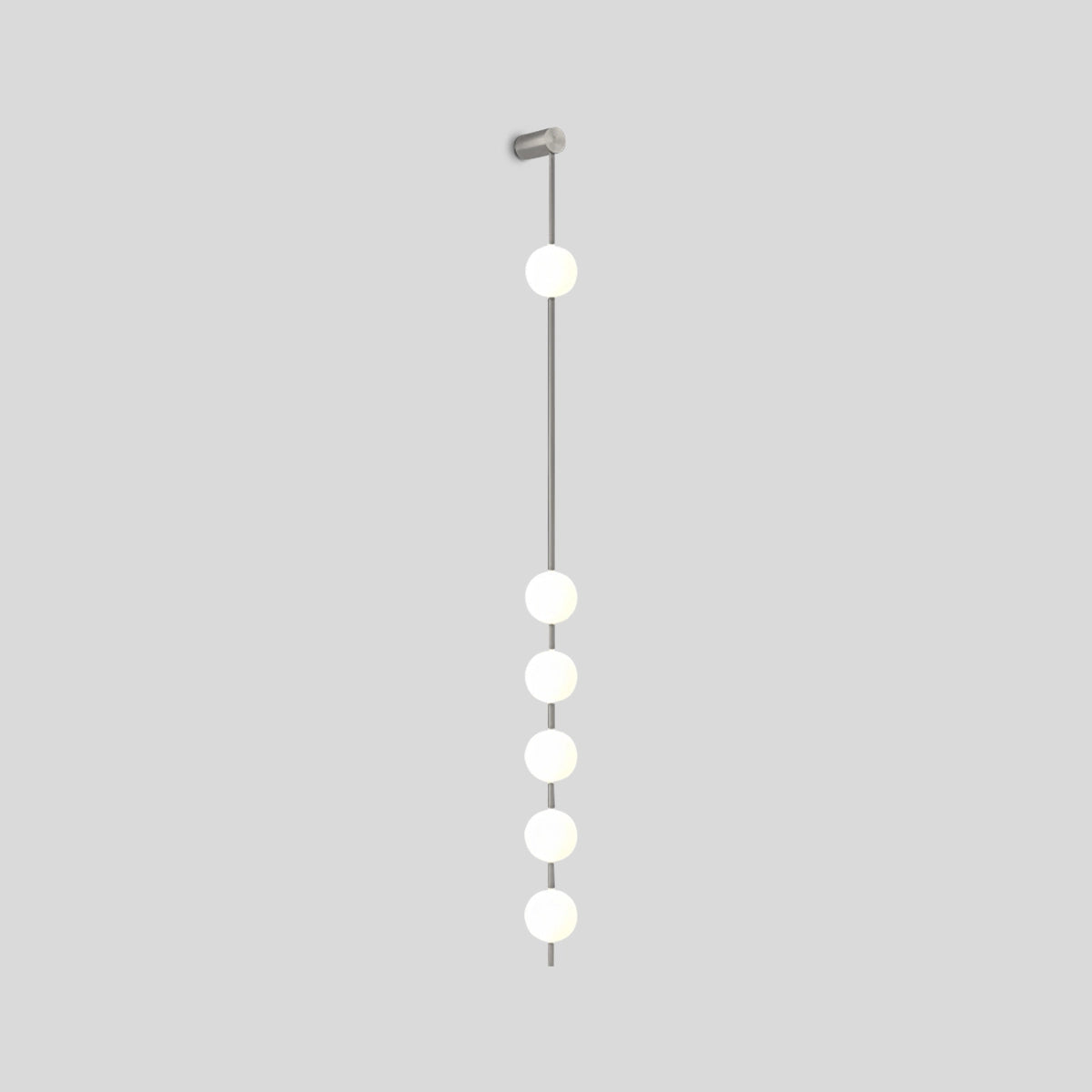 Antizer Vertical Balls Wall Lamp for Corridor Nickel 6 Lights Warm Light