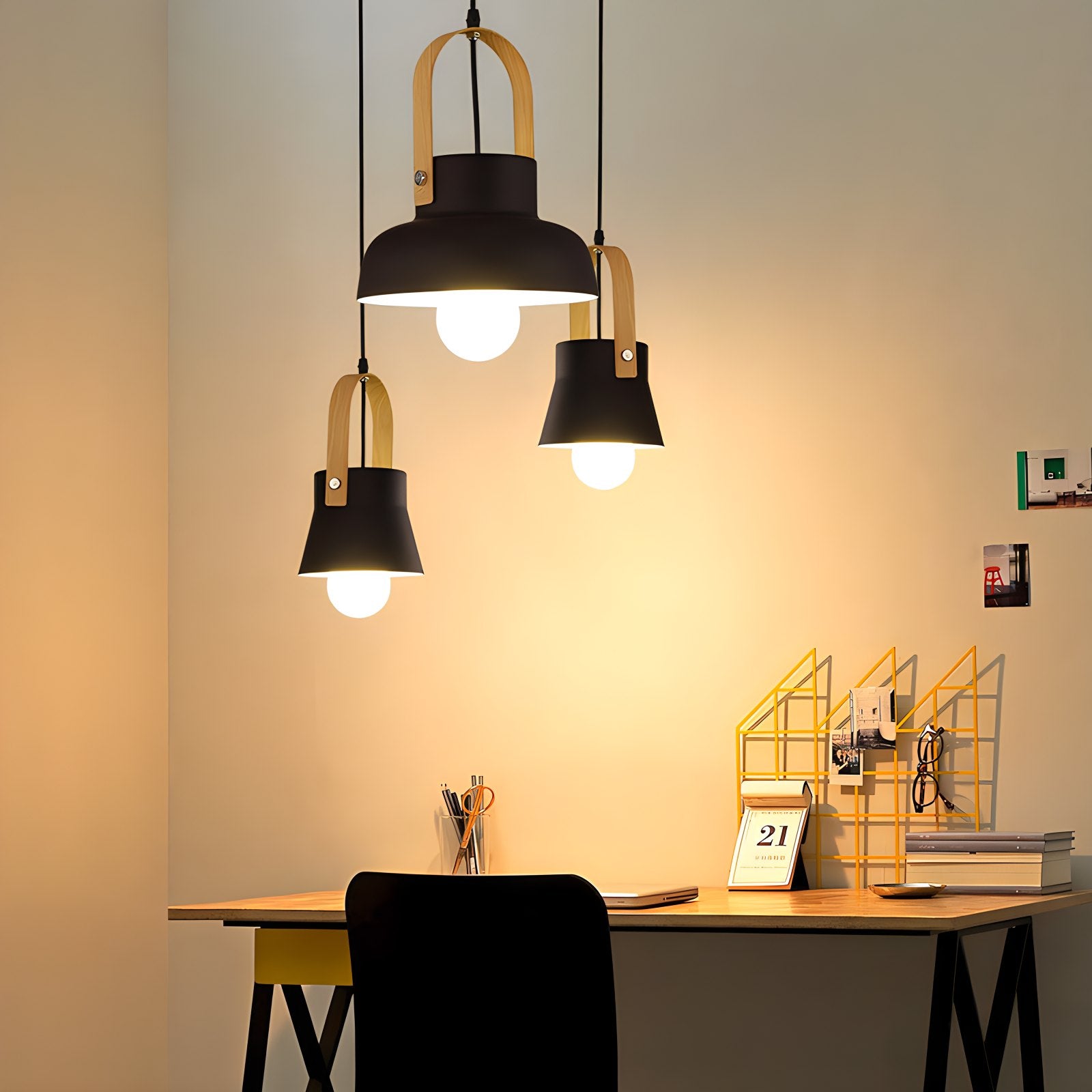 Antizer Nordic Macaron Pendant Light for Dining Room Kitchen