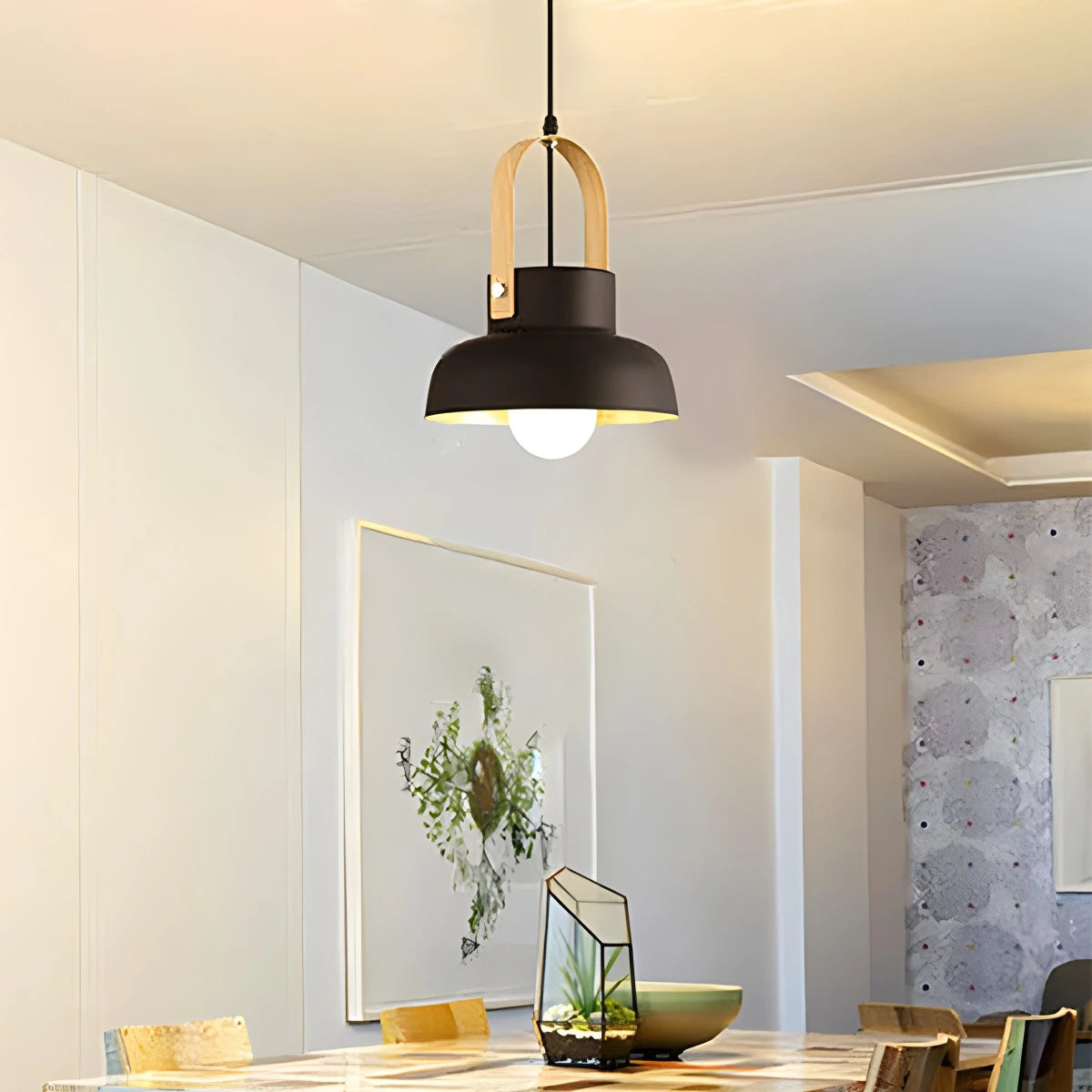 Antizer Nordic Macaron Pendant Light for Dining Room Kitchen
