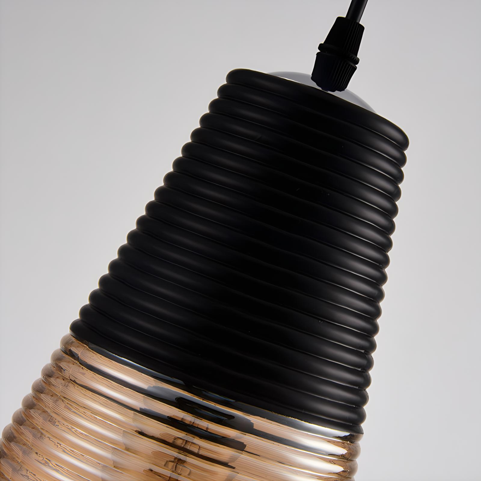Antizer Industrial Style Glass Pendant Light for Kitchen
