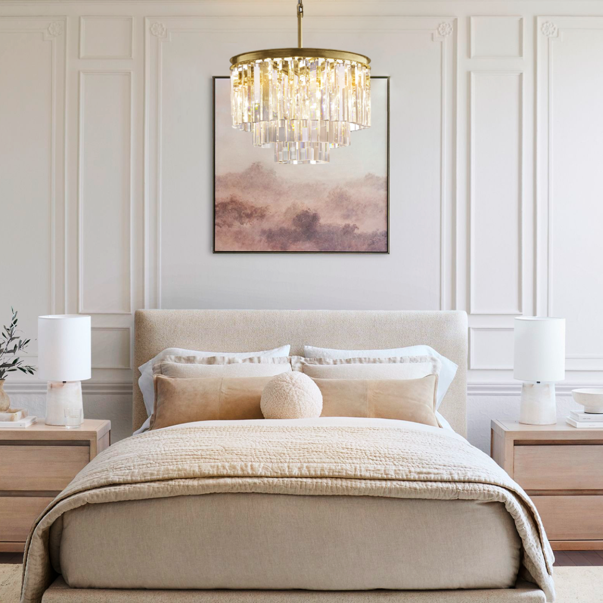 Antizer Odeon Crystal Multi-Layer Round Chandelier