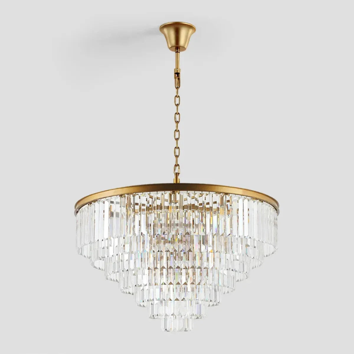 Antizer Odeon Crystal Multi-Layer Round Chandelier
