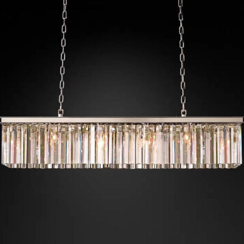 Antizer Odeon Crystal Rectangular Chandelier