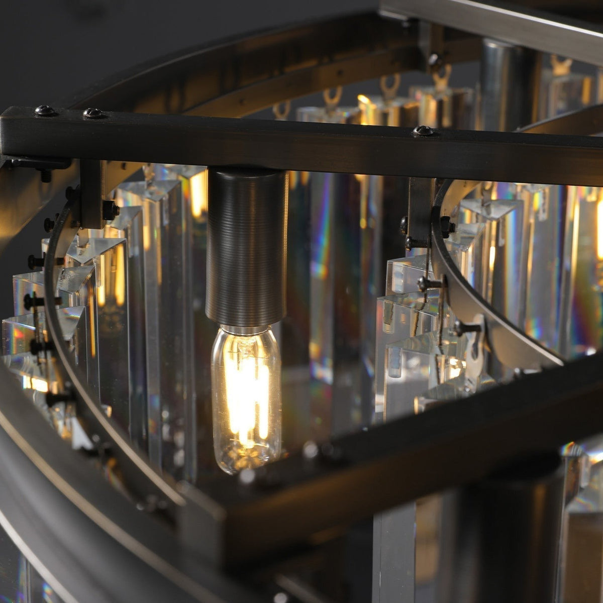 Antizer Odeon Crystal Round Chandelier
