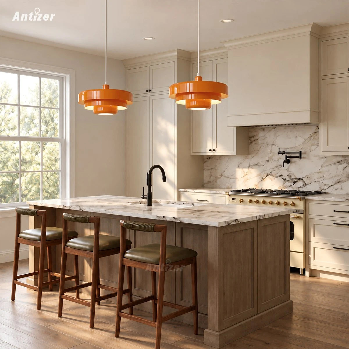 Antizer Modern LED Dining Room Pendant Light